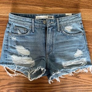 Lovers + friends denim shorts